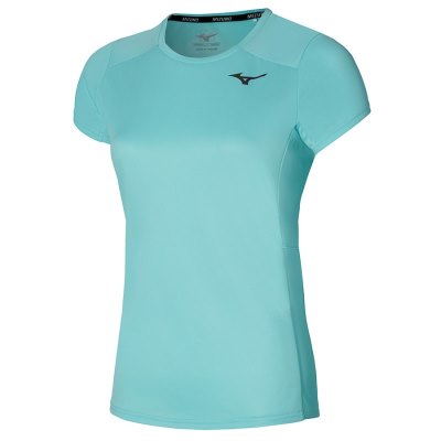 Camisa Mizuno Two Loop 88 Tee Mujer Turquesa - Chile M876FHIXTN